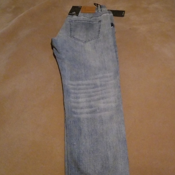 ZLZ Mens Denim Skinny Jeans - Picture 1 of 3